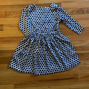 Navy Hearts Dress